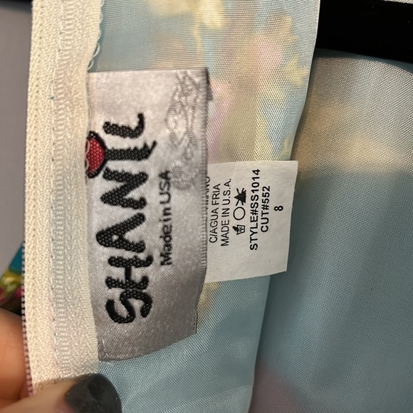 Shanil Girls Floral Party Dress – Size 8 - Picture 6 of 6